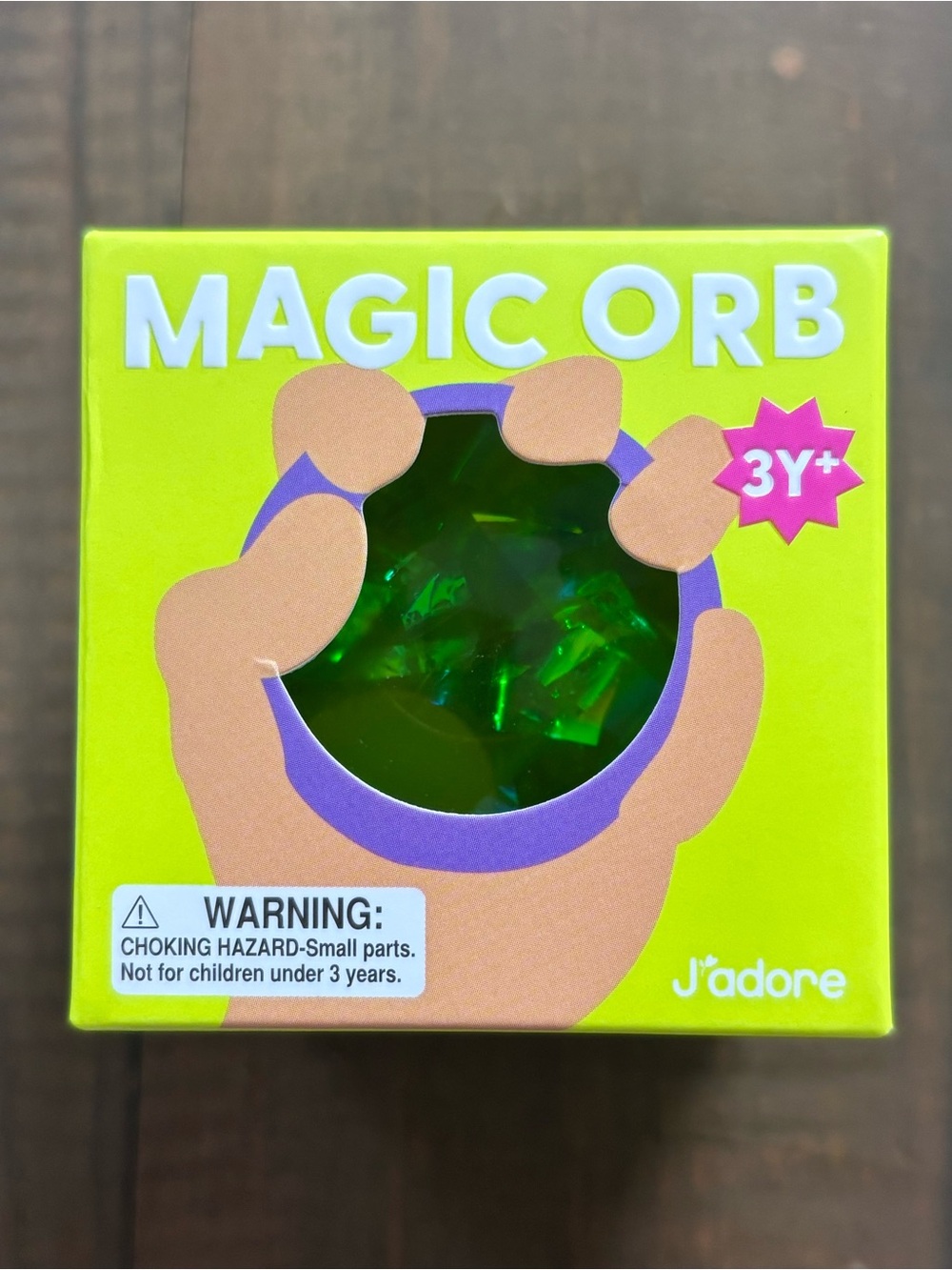 J’Adore Magic Orb Kids Squishy Toy in Green